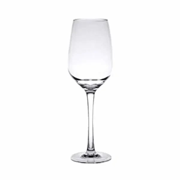 Thunder Group PLTHWG011RC 11 oz. Clear Polycarbonate Red Wine Glass | Case of 12 — main image