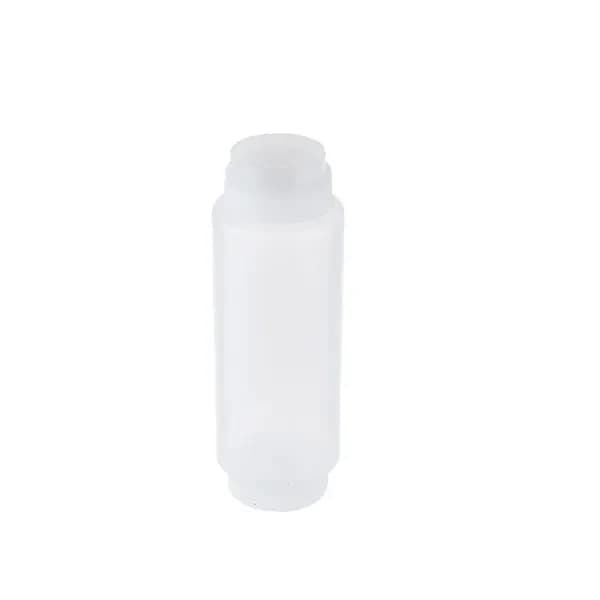 Tablecraft C32SV 32 oz. InvertaTop Squeeze Bottle with Clear Valve Top | Pack of 6