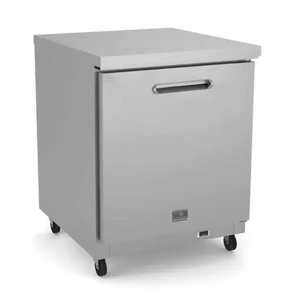 Commercial Refrigeration Display Case Parts — Kelvinator KCHUC27R 6.5 cu. ft. 1-Door Undercounter Refrigerator 27-3/4"W