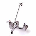 T&S B-0665-CRBSTPVR 8" Wall Mount Service Sink Faucet