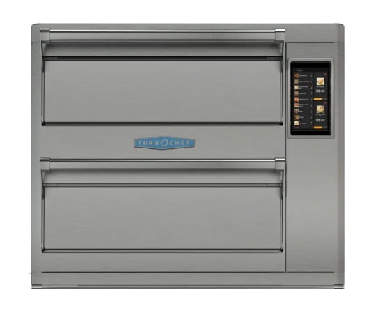 Commercial Oven Parts — TurboChef™ Double Batch Countertop High Speed Oven Ventless Impingement Cooking 2 Ovens — 208/240V, 3PH