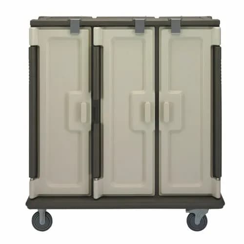 Cambro MDC1411T60194 Granite Sand Meal Delivery Cart