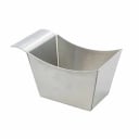 Tablecraft SSB Rectangular Stainless Steel Side Basket 5-3/8" x 3-3/8" x 3-1/8"