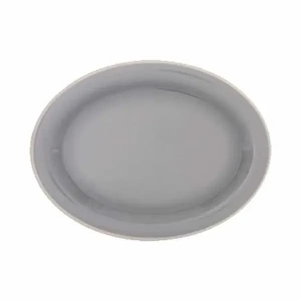 Thunder Group DM212H Graham 12" x 9" Oval Melamine Platter | Case of 12