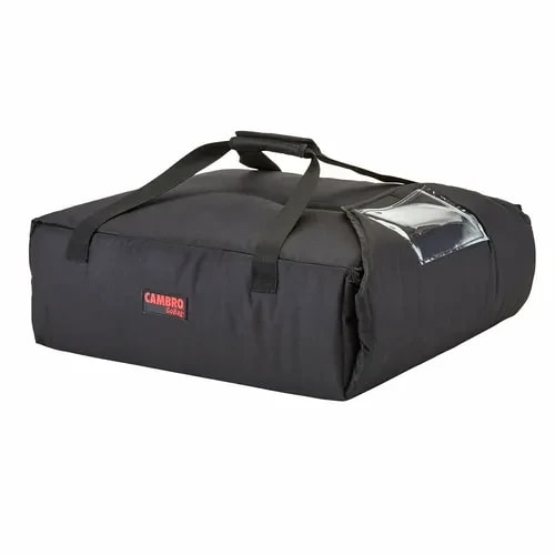 Cambro Gobag GBPP212110 Black Pizza Delivery Bag 12-1/2" X 13-3/4" X 6-1/2" — main image