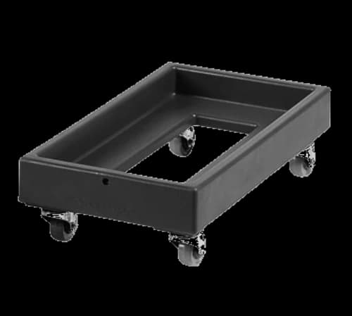 Cambro CD1327615 Camdolly Open Frame Charcoal Gray Food Carrier Dolly