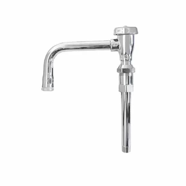 T&S Brass B-0406-04 T&S 9" Vacuum Breaker Swivel Faucet Gooseneck Spout Nozzle