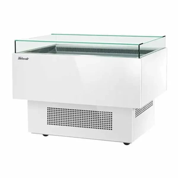Turbo Air TOS-40PN-W Open White Sandwich and Cheese Display Case Merchandiser 40"W