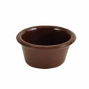 Thunder Group ML539C1 Chocolate 6 oz. Melamine Ramekin | Case of 12