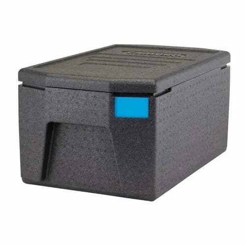 Cambro EPP180LHSW110 Gobox Black Top Loader 8" Deep