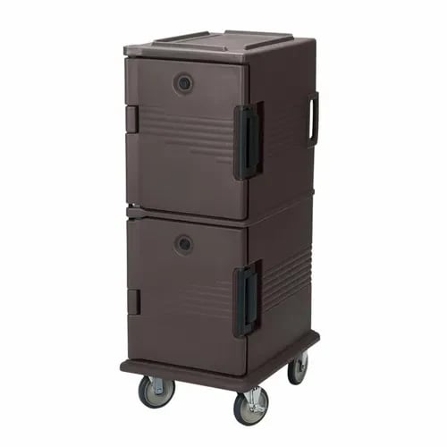 Cambro Ultra Cam Cart UPC800194 Insulated Granite Sand Front Loader Food Carrier