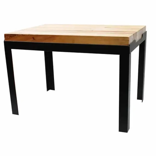 Tablecraft BBR181212F Black Metal Frame for Butcher Block Riser 18-1/2" x 12-1/2" x 11-3/4" — main image