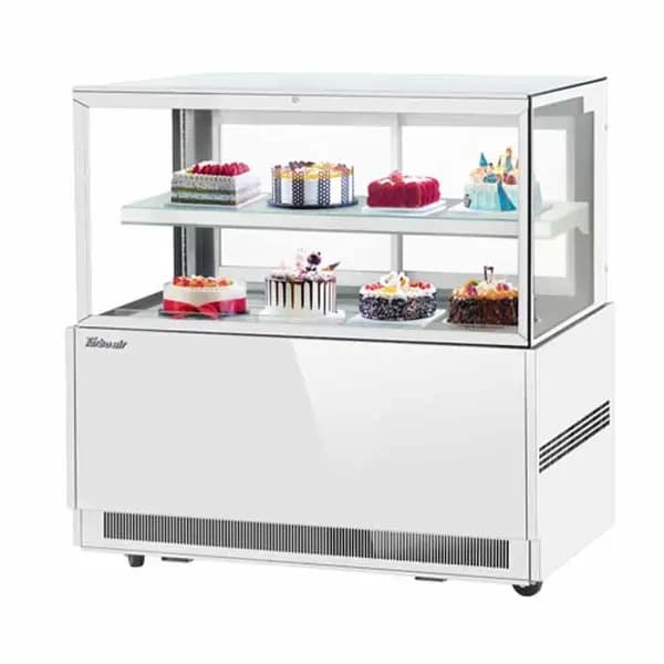 Turbo Air TBP60-46FN-W Refrigerated White Bakery Display Case 59"W