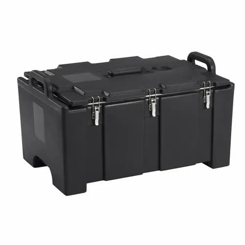 Cambro 100MPC110 Camcarrier Black Top Loader 8" Deep