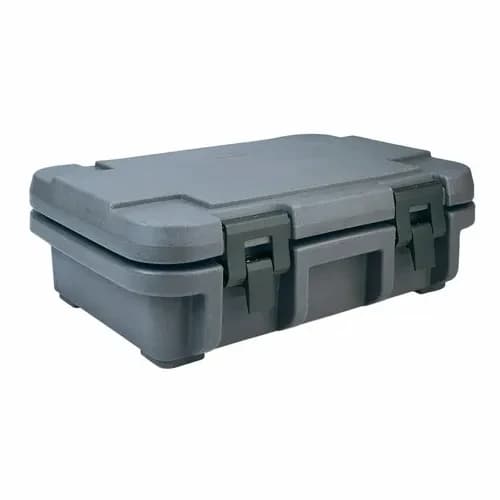 Cambro UPC140191 Ultra Pan Carrier Granite Gray Top Loader 4" Deep