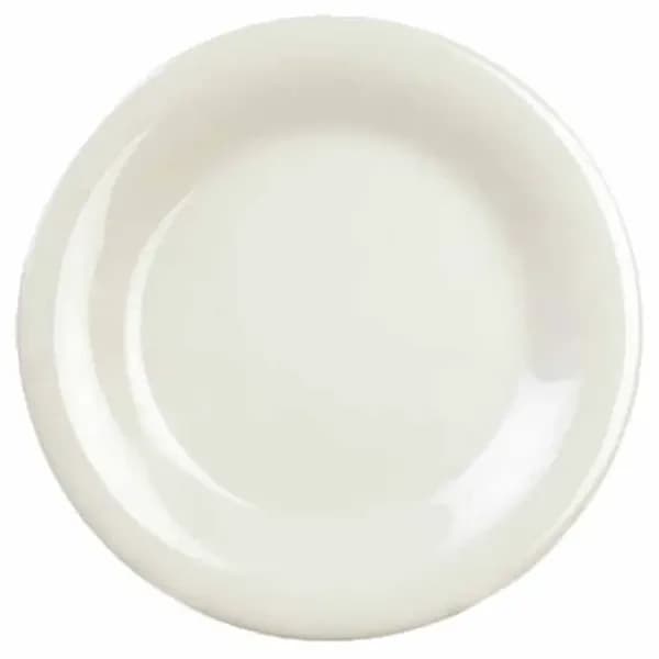 Thunder Group CR007V Ivory 7-5/8" Melamine Plate | Case of 12