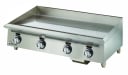 Star 860MA Ultra-Max® Series Gas Countertop Griddle 60 Inch Wide Manual Control Rectangle Polished Steel 1 Inch Thick Plate Heavy-Duty — Propane, 150000 BTU