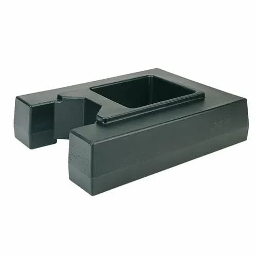 Cambro R1000LCD110 Black Beverage Dispenser Stand