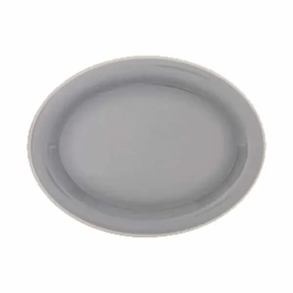 Thunder Group DM209H Graham 9-1/2" x 7-1/4" Oval Melamine Platter | Case of 12 — main image