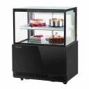 Turbo Air TBP36-46FN-B Refrigerated Black Bakery Display Case 35-3/8"W