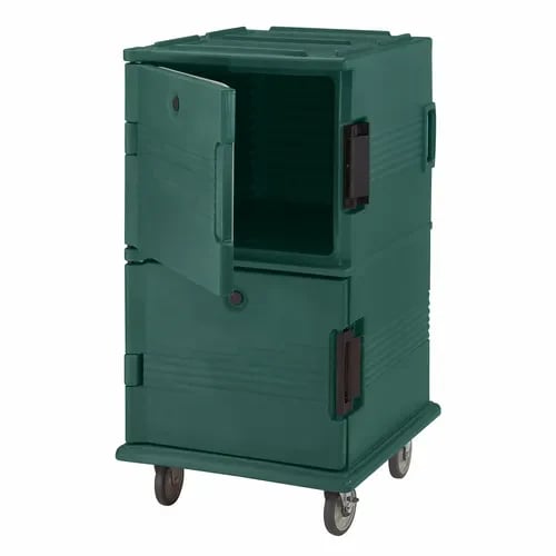 Cambro Ultra Cam Cart UPC1600192 Insulated Granite Green Front Loader Food Carrier