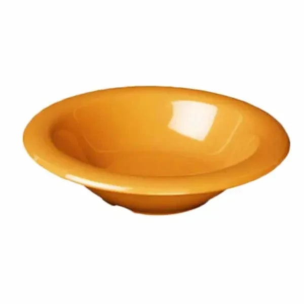 Thunder Group CR5716YW Yellow 18 oz. Melamine Soup Bowl | Case of 12 — main image