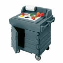 Cambro Camkiosk KWS40191 Granite Gray Serving Counter 40-1/2"W X 33"D X 45-1/2"H