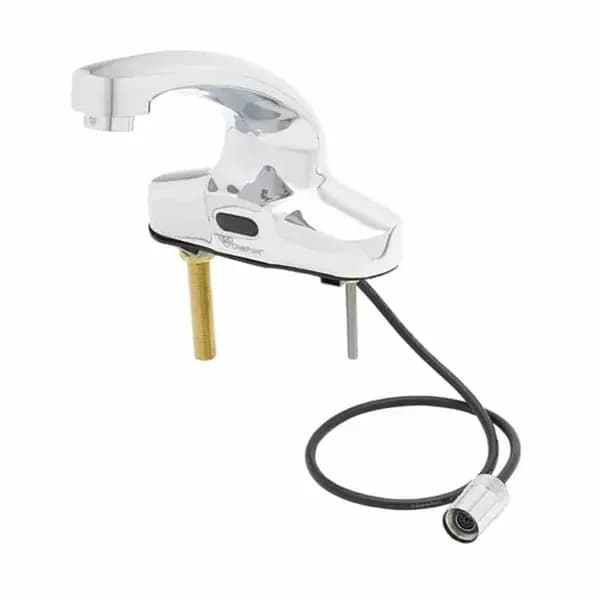 T&S Brass EC-3104-VF05-HG T&S 4" Deck Mount ChekPoint Electronic Hands Free Sensor Faucet