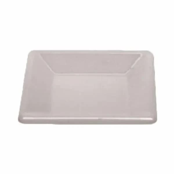 Thunder Group PS3204W Passion White 4" x 4" Square Melamine Plate | Case of 12