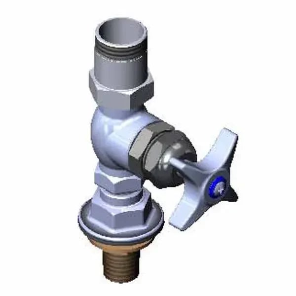 T&S B-0296-LN Single Hole Deck Mount Pantry Faucet