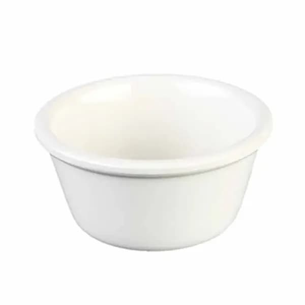 Thunder Group ML537B1 Bone 3 oz. Melamine Ramekin | Case of 12