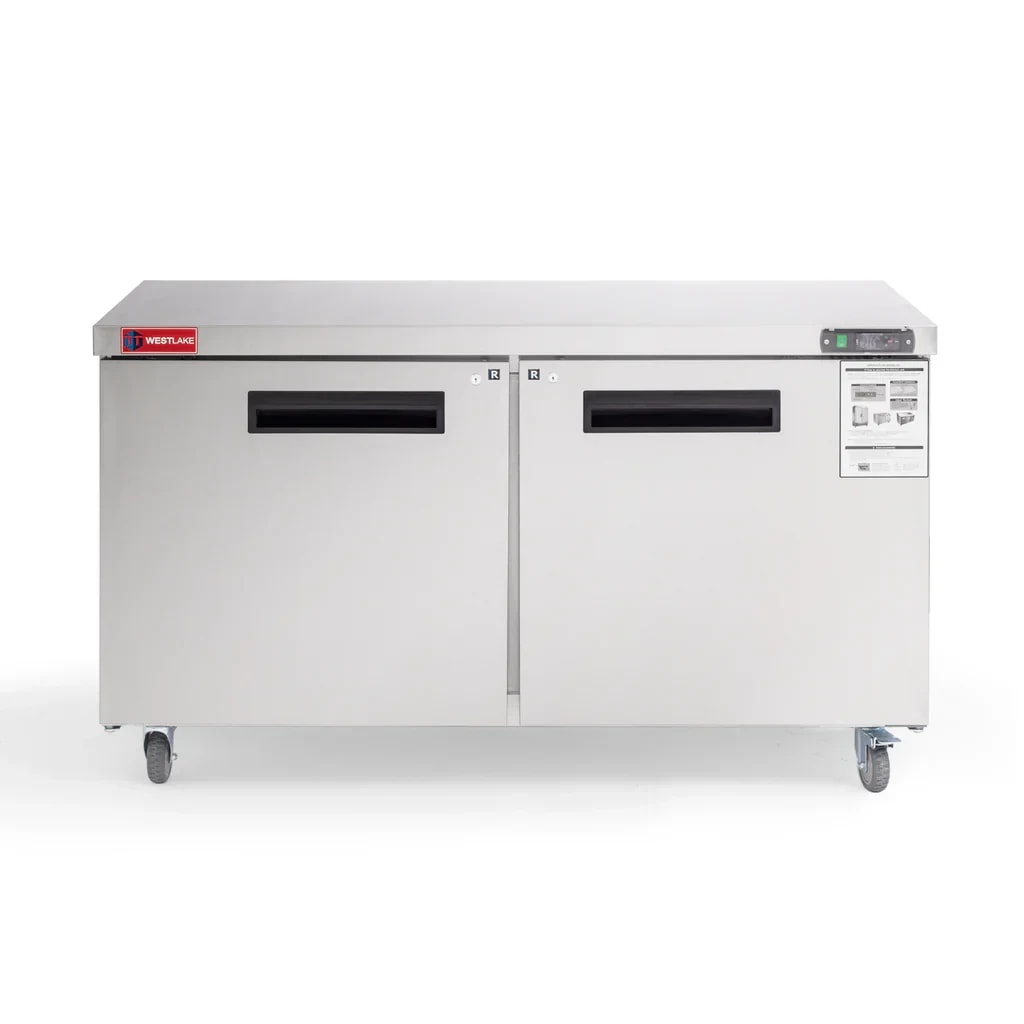 Westlake WKTR-60B Undercounter Refrigerator 2 Door 33-40°F — main image
