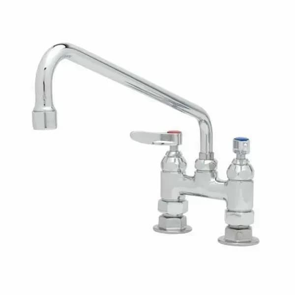 T&S Brass B-2283-065X T&S 4" Double Pantry Faucet
