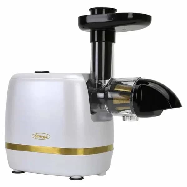 General Electric H3000RWH13 Omega Cold Press 365 White Horizontal 3-Stage Masticating Juicer
