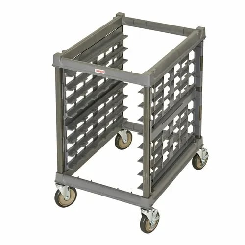 Commercial Range Parts — Cambro Camshelving UPR1826U8580 8-Full Size Brushed Graphite Sheet Pan Rack 23-1/4"W X 30-7/8"L X 33-1/8"H