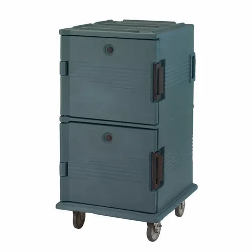 Cambro Ultra Cam Cart UPC1600SP191 Insulated Granite Gray Front Loader Food Carrier