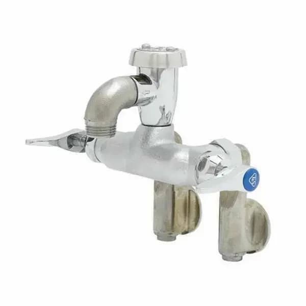 T&S Brass B-0669-CR-RGH T&S Wall Mount Service Sink Faucet