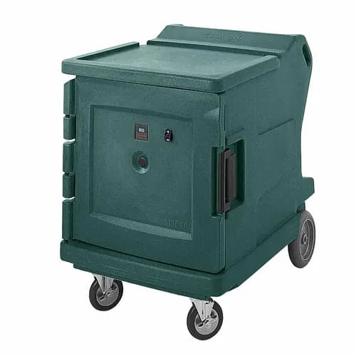 Cambro CMBH1826LF192 Camtherm Granite Green Hot Cart