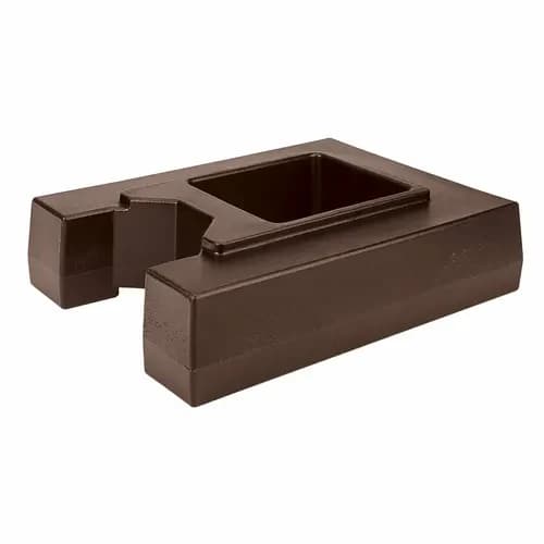 Cambro R1000LCD131 Dark Brown Beverage Dispenser Stand
